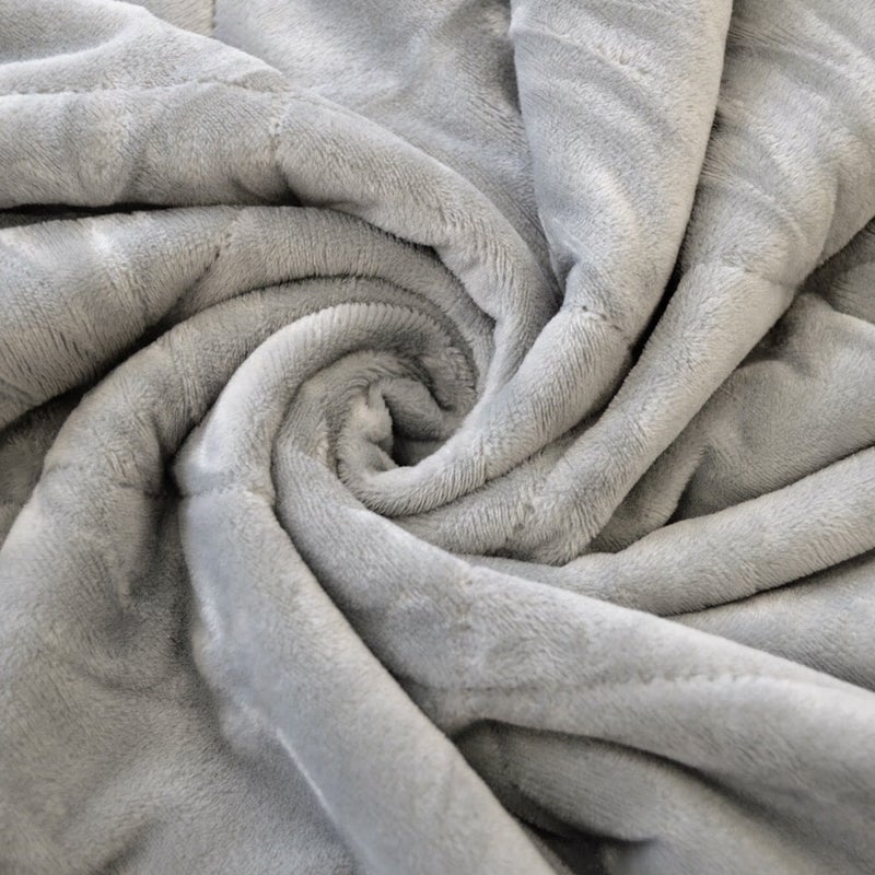 PetFusion Premium Dog & Cat Blanket | Ultra Soft, Available in Plush or Quilted; 2 Colors (Grey; Brown) | Perfect Blanket for Small Dogs & Large Dogs - Image 5